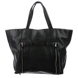 All Saints Black Leather Handbag